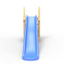 Rebo Garden Wave Free Standing Water Slide with Wooden Platform - 6Ft Slide Blue