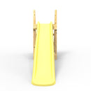Rebo Garden Wave Free Standing Water Slide with Wooden Platform - 6Ft Slide Yellow