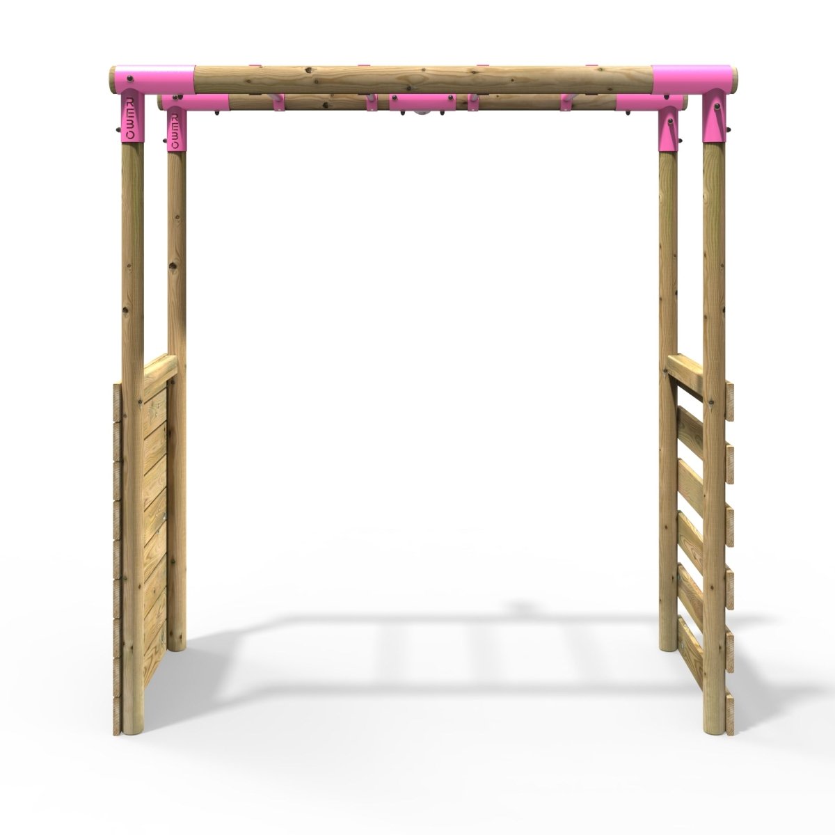 Rebo Monkey Bar Extension Kit for Round Wood Frames - Pink