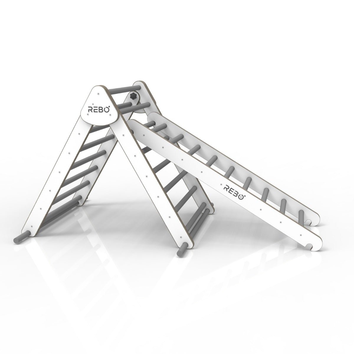 Rebo Montessori Pikler Style Climbing Triangle & Ladder