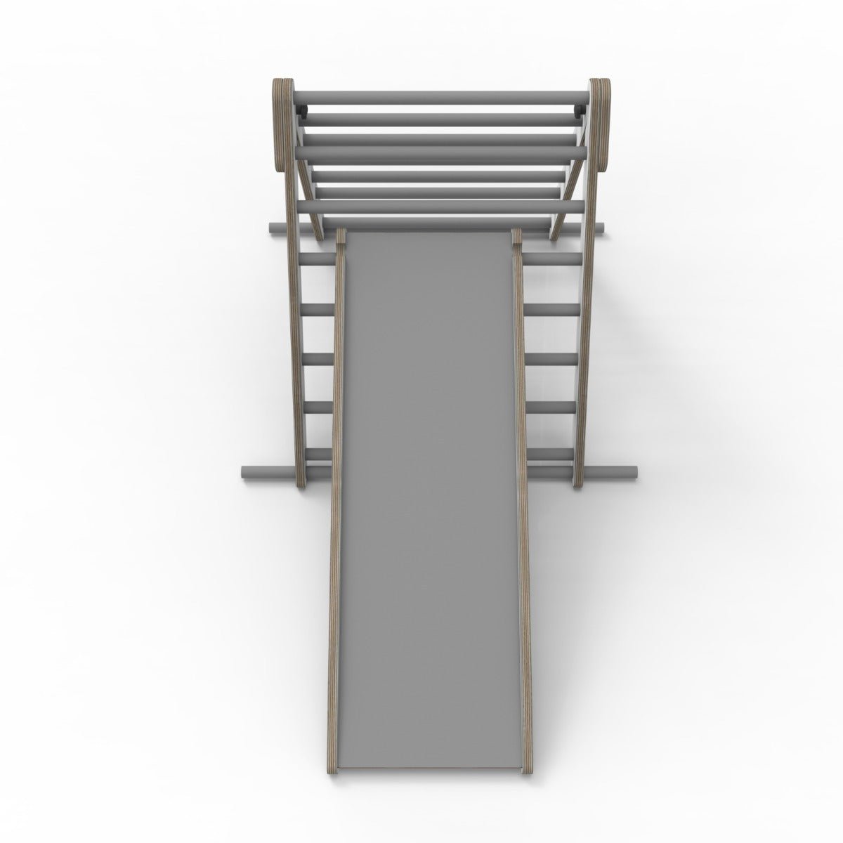 Rebo Pikler Style Climbing Triangle & Ramp | OutdoorToys