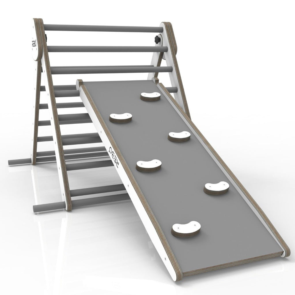 Tiangle Ramp Rebo Pikler Style Climbing Triangle & Ramp | OutdoorToys