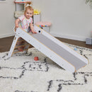 Rebo Montessori Pikler Style Foldable Wooden Slide