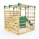 Rebo Ninja Climbing Cube Wooden Climbing Frame - Double