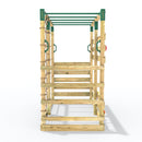 Rebo Ninja Climbing Cube Wooden Climbing Frame - Single