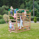 Rebo Ninja Climbing Cube Wooden Climbing Frame - Single