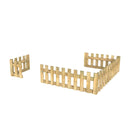 Rebo Orchard 4FT x 4FT Playhouse Picket Fence - Large