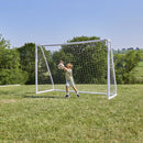 Rebo Portable PVC Locking Football Goal - 10 x 6.5FT