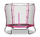 Rebo Safe Jump 7FT Trampoline with Safety Enclosure - Pink
