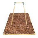 Rebo Safety Play Area Protective Bark Wood Chip Kit - 2.6M x 4M