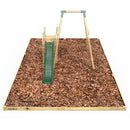 Rebo Safety Play Area Protective Bark Wood Chip Kit - 3.6M x 5.1M