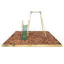 Rebo Safety Play Area Protective Bark Wood Chip Kit - 3.6M x 5.1M