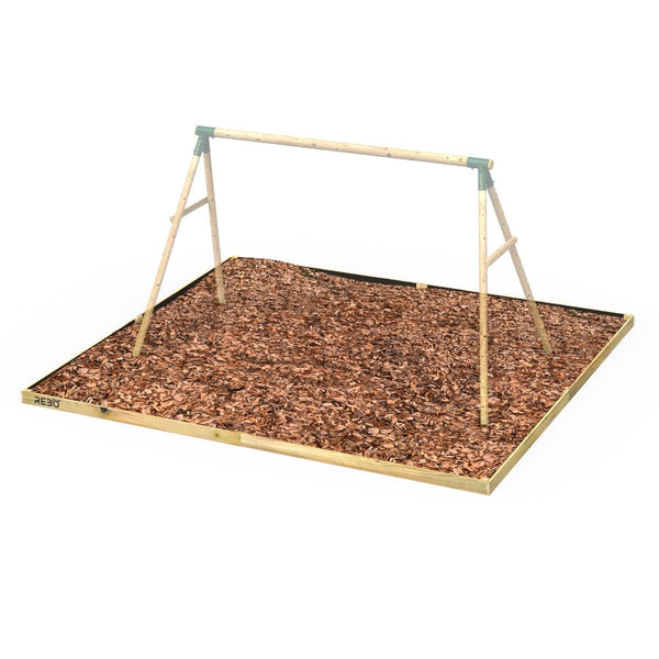 Rebo Safety Play Area Protective Bark Wood Chip Kit - 4.5M x 4M