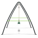 Rebo Steel Series Metal Swing Set - Single Swing Green