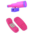 Rebo Telephone and Telescope - Pink