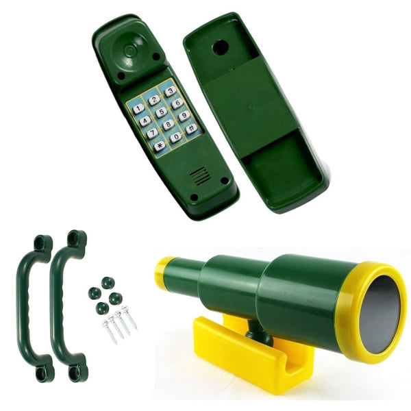 Rebo Telephone, Telescope and Handgrips