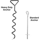 Rebo Universal Heavy Duty Trampoline Anchor Tie Down Kit