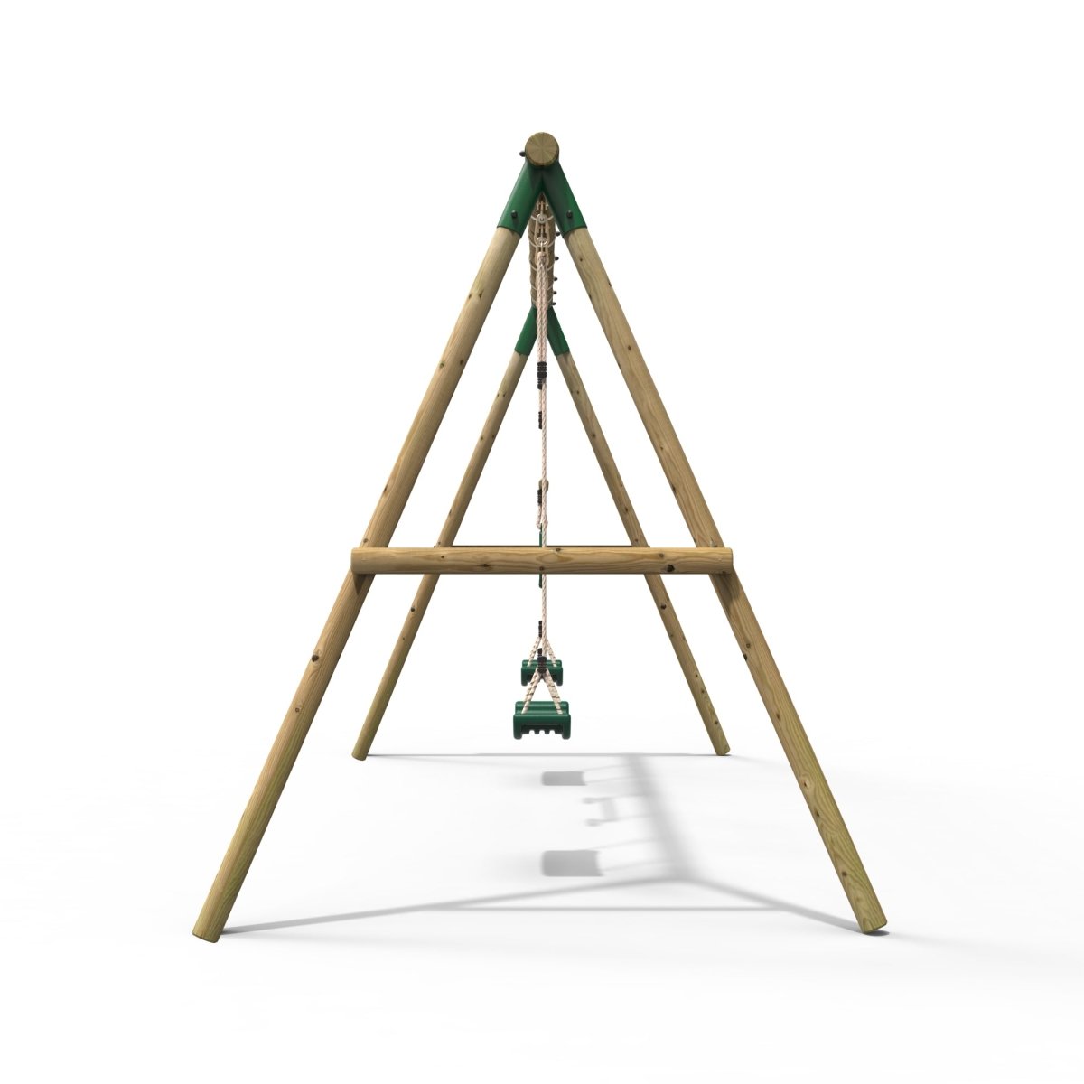 Rebo Wooden Garden Swing Set - Comet