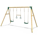 Rebo Wooden Garden Swing Set - Comet