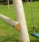 Rebo Wooden Garden Swing Sets - Solar