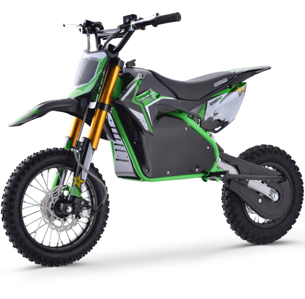 renegade 80r 800w 36v electric mini dirt bike