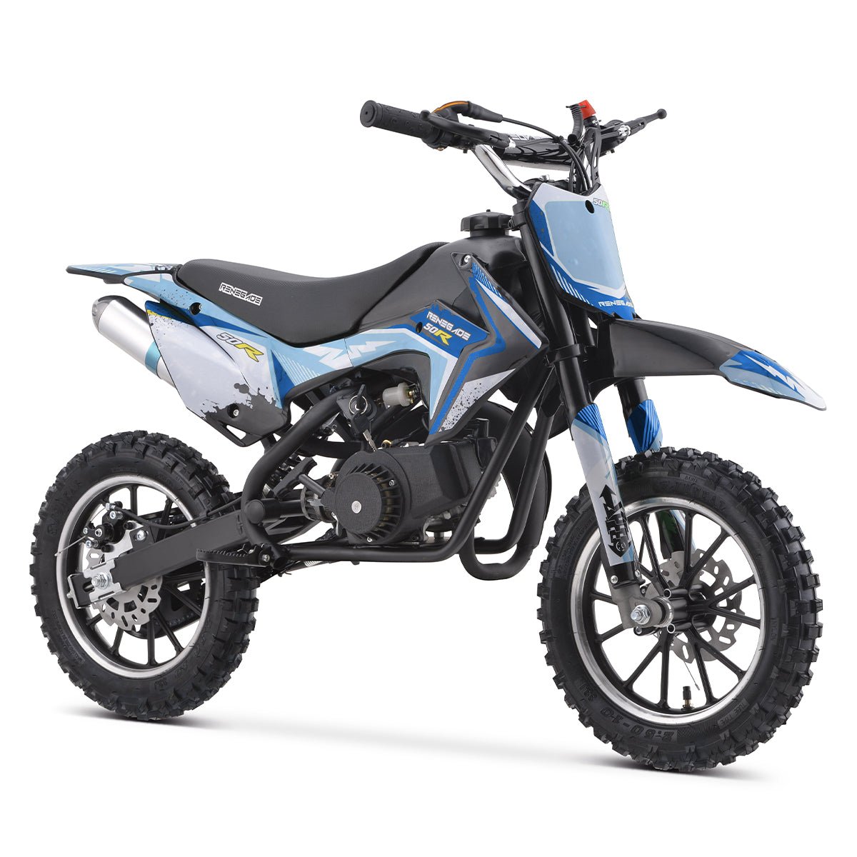 Renegade 50R 49cc Petrol Mini Dirt Bike - Blue