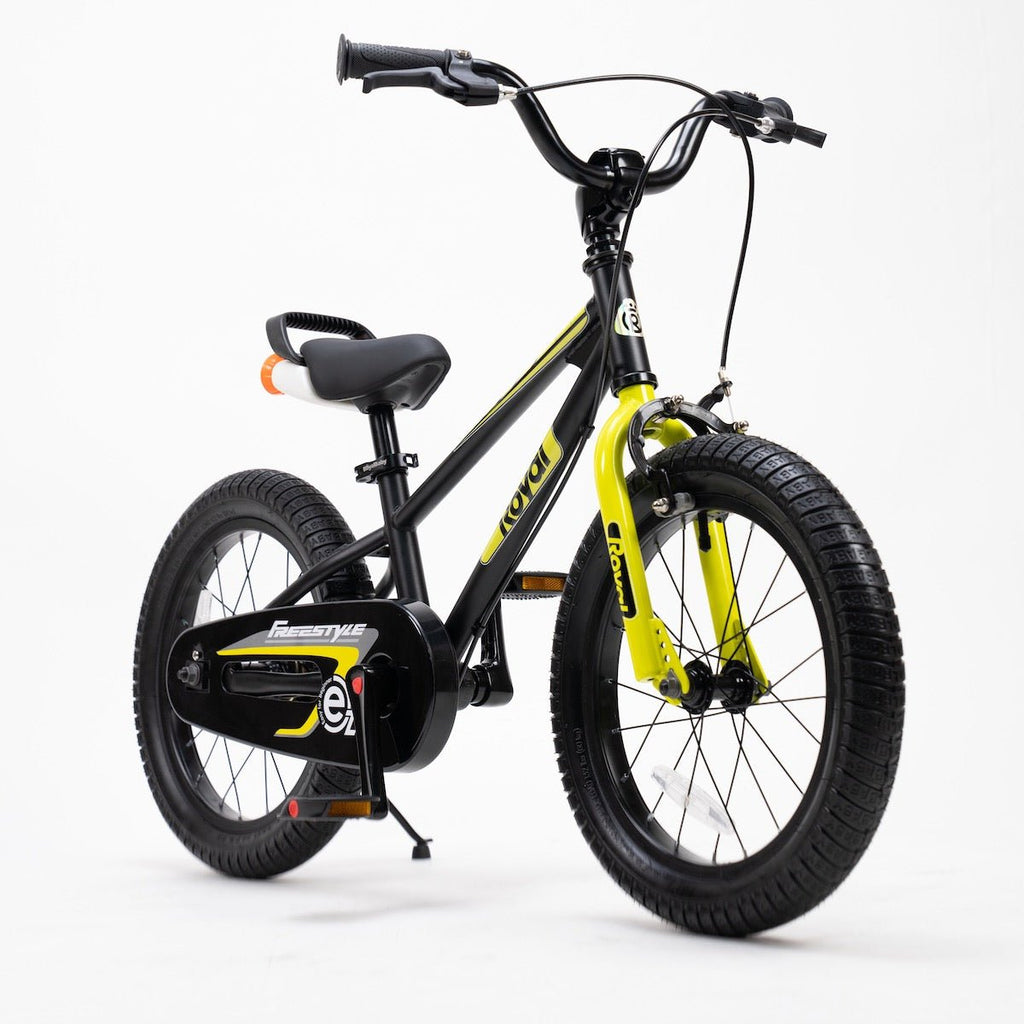 14" Kids Bike With Training Wheels - Adjustable Seat, Hand & Coaster Brakes, For Riders 37-42" Tall