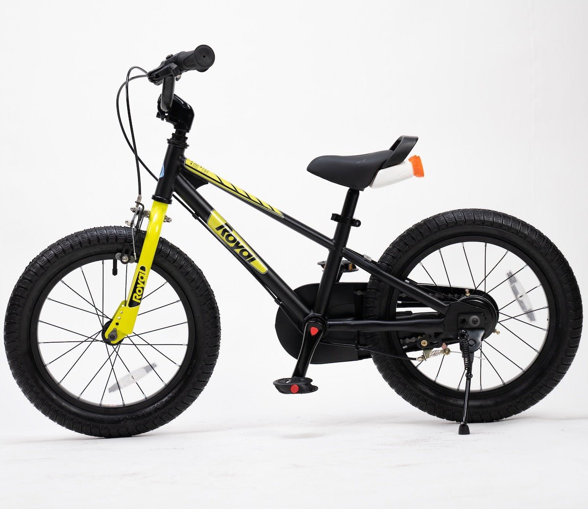 RoyalBaby EZ FreeStyle 2 in 1 Kids Pedal Bike with Balance Bike Function and 12” Wheel - Black