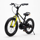 RoyalBaby EZ FreeStyle 2 in 1 Kids Pedal Bike with Balance Bike Function and 16” Wheel - Black