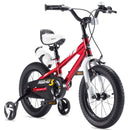 RoyalBaby Freestyle Children’s Pedal Bicycle & Stabilisers 16” Wheel - Red