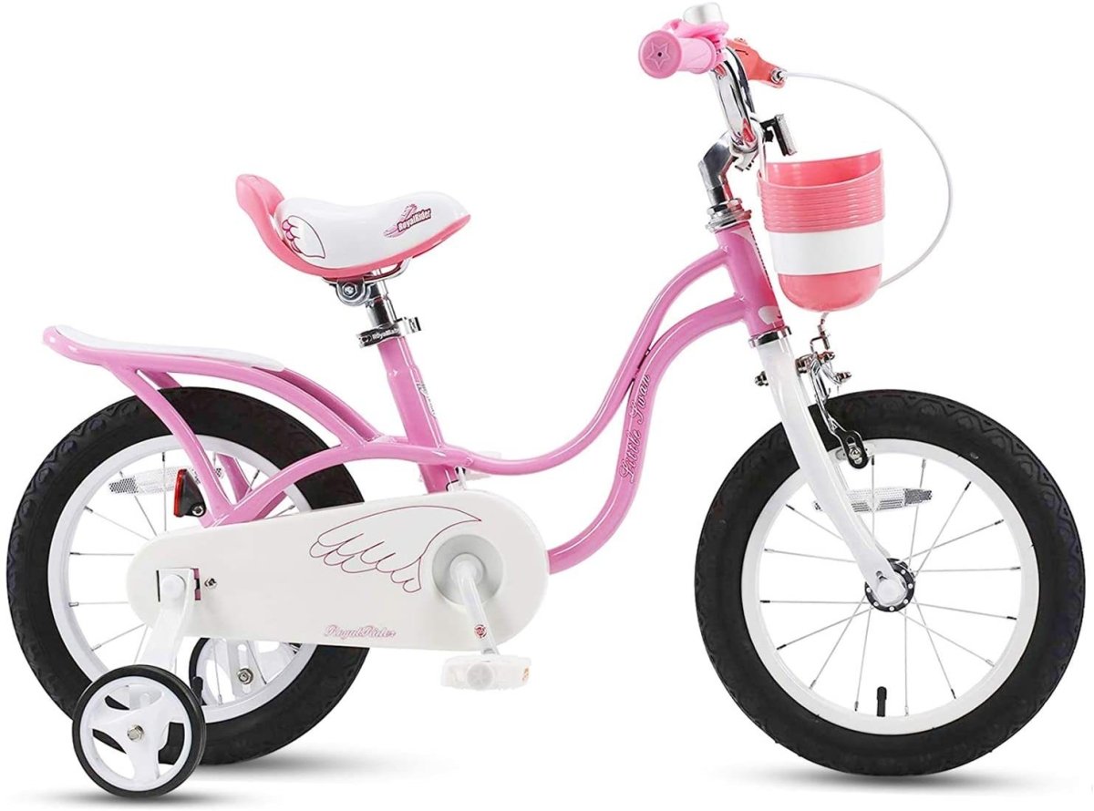 RoyalBaby Little Swan Children’s Pedal Bicycle & Stabilisers - 16” Wheel