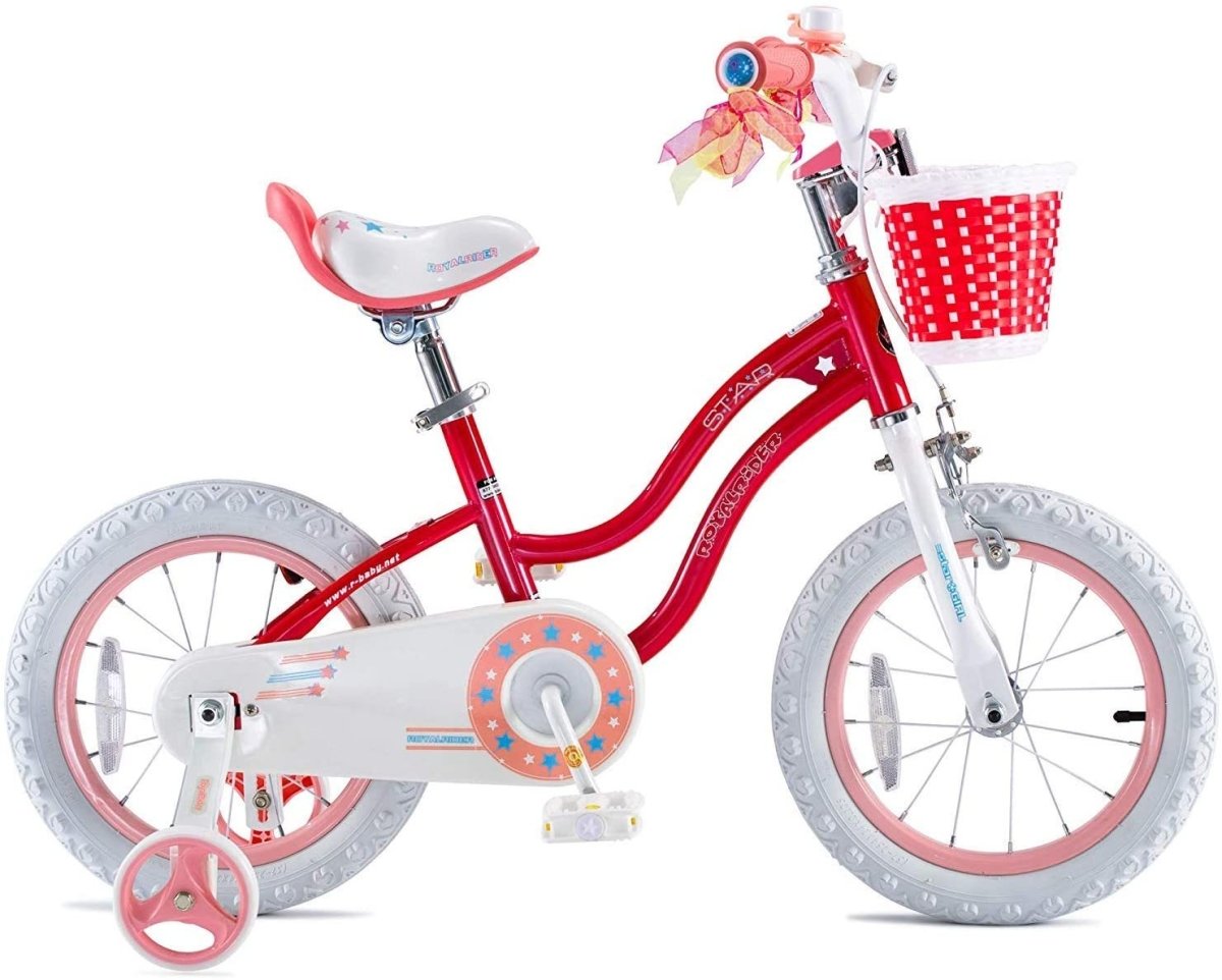 RoyalBaby Stargirl Children’s Pedal Bicycle & Stabilisers - 16” Wheel
