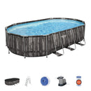 The Bestway Power Steel™ Oval 20ft x 12ft x 48in Pool with Filter Pump – BW5611R