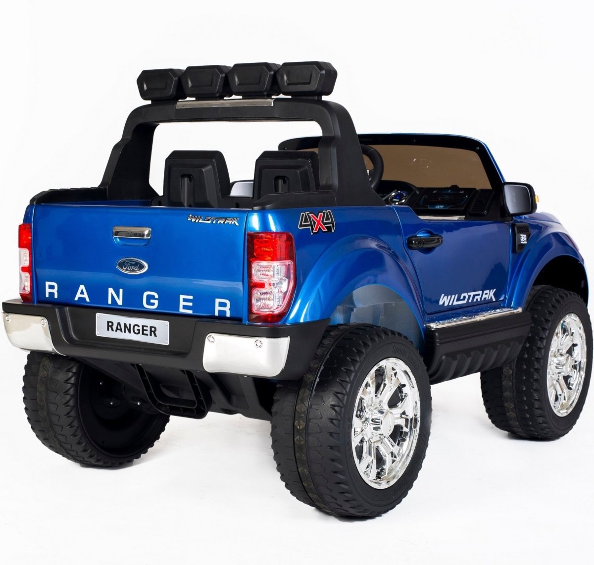 12V 4x4 Black Ford Ranger WILDTRAK for Kids with chrome accessories LE –  11Cart